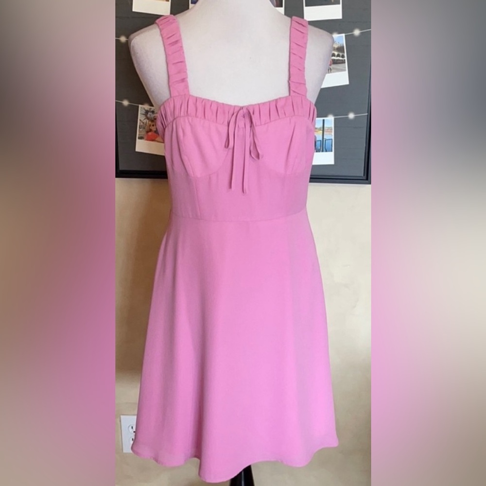 Bubblegum pink dress